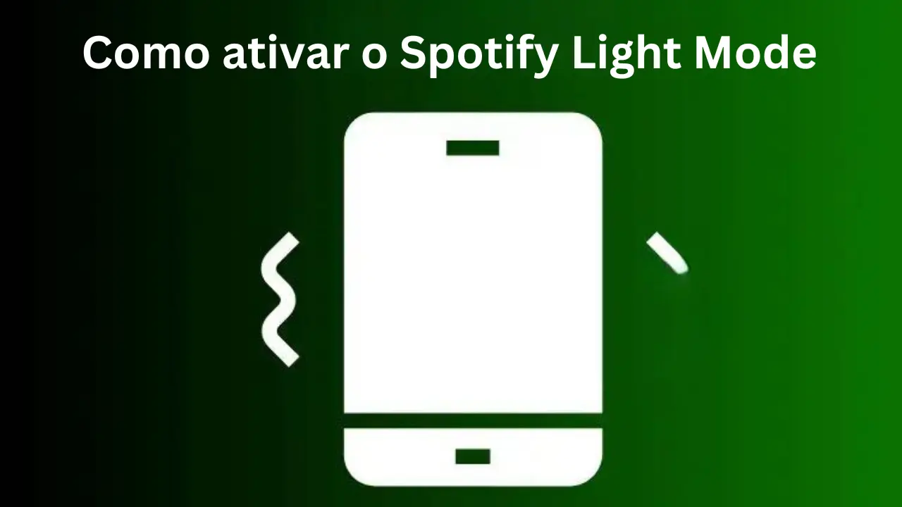 Como ativar o Spotify Light Mode